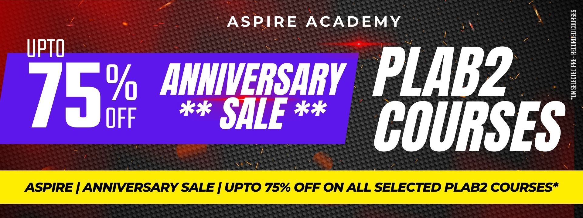 Aspire Academy Black Friday Sales
